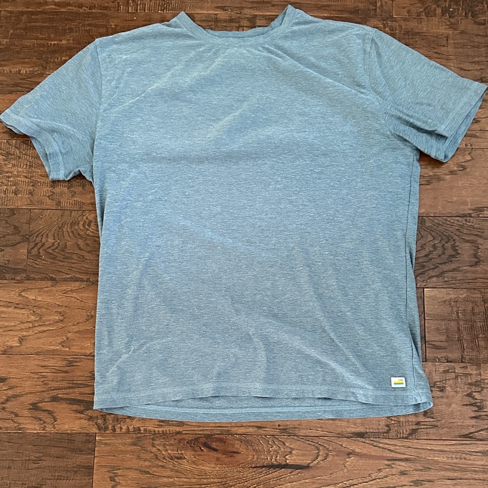 Vuori Light Blue Short Sleeve Tee